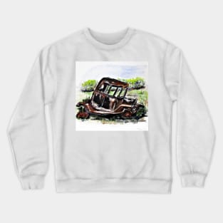 Wrecked And Rusting Crewneck Sweatshirt